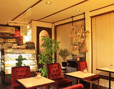 本店の店内